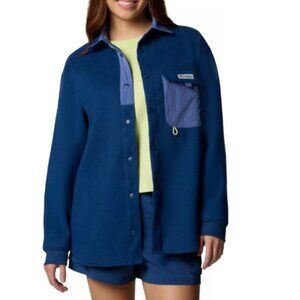 Columbia Women's PFG Open Water Shirt Jacket - NWT size XL